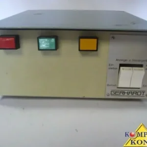 Meistverkauft Gerhardt Messmaschinenbau E-42.61 Anzeigegerät Steuergerät E4261 Gerhardt Maschinen