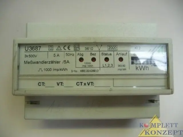 Gossen Metrawatt Camille Bauer U 3687 Meßwandlerzähler Angebot