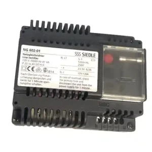 Finale Aktion Siedle NG 602-01 Trafo Netzgleichrichter DC 23,3V 0,3AAC 12V 1,6Ageb. gZ