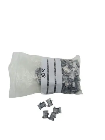 Expressversand 93x Montageclips für Klemmenblöcke