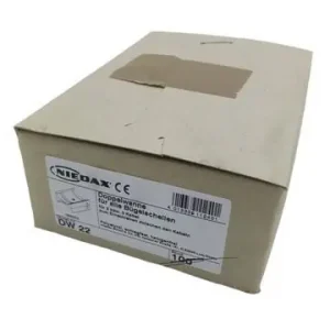 100x Niedax DW 22 Doppelwanne für alle U-Klemmen für Kabel Preiswert