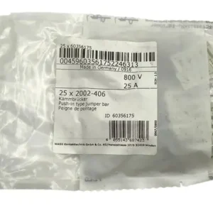 Top-Angebot 25x Wago 2002-406 Isolierte 5-fach Push-In Überbrückungsbrüc