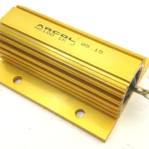 Arcol HS100 1K J Leistungswiderstand Aluminiumgehäuse Hochlast Widerstand Kracherpreis
