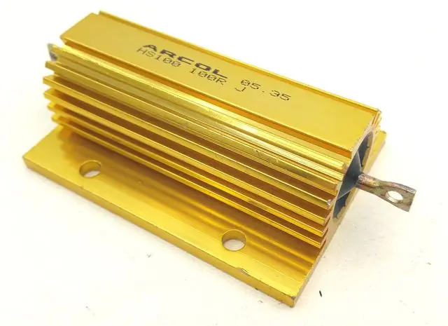 Preis Gesenkt ARCOL HS100 100R J Aluminium-Hochlast-Widerstand 100 Ohm 100 Watt HS100100RJ