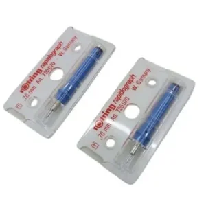 Markenprodukt 2x Rotring 755070 (0,70mm) Rapidograph Zeichenkopf