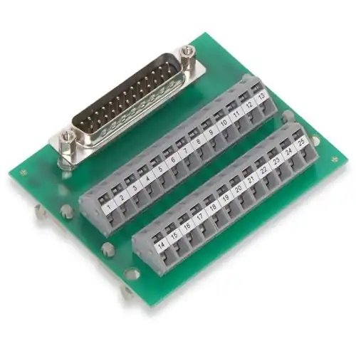 Echt Übergabe-Baustein, 9-polig, 1 A, 50 V, 289-445