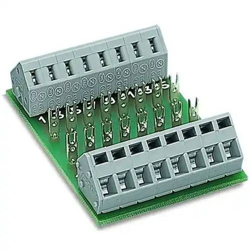 Leiterplatte mit 2x8 Lötstützpunkten, 3 A, 250 V, 289-131 Günstig