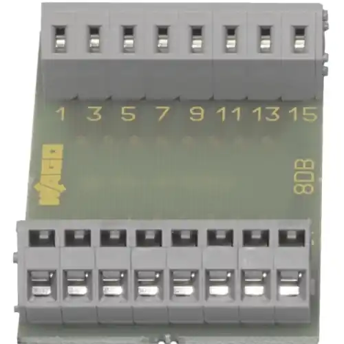 Neu Im Sortiment Leiterplatte mit 2 x 8 Bohrungen, 3 A, 250 V, 289-102