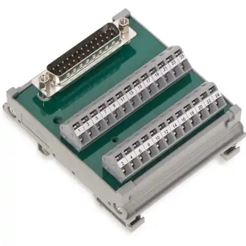 Übergabe-Baustein, 25-polig, 2 A, 125 V, 289-542 Neuheit