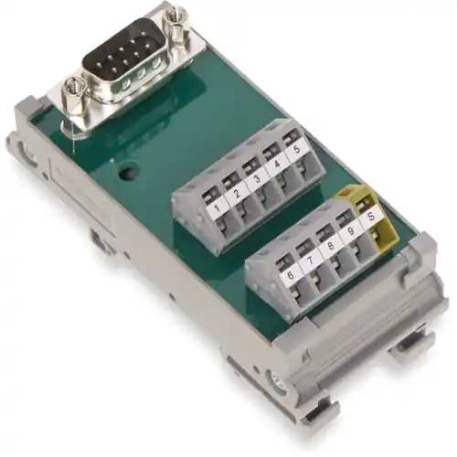 Mega-Angebot Übergabe-Baustein, 9-polig, 2 A, 125 V, 289-585