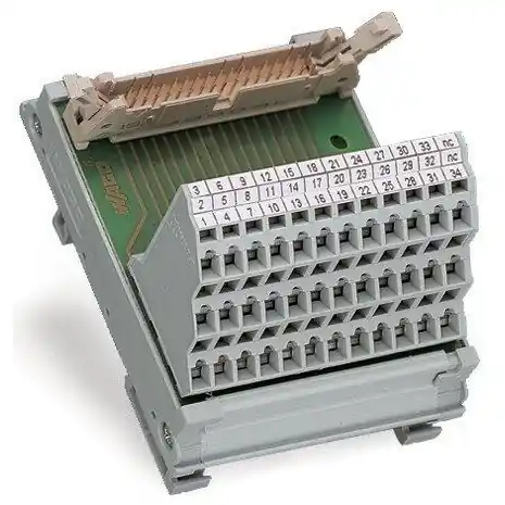 Übergabe-Baustein, 50-polig, 1 A, 100 V, 289-618 Wochenendangebot