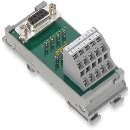 Übergabe-Baustein, 15-polig, 2 A, 50 V, 289-726 Abverkauf