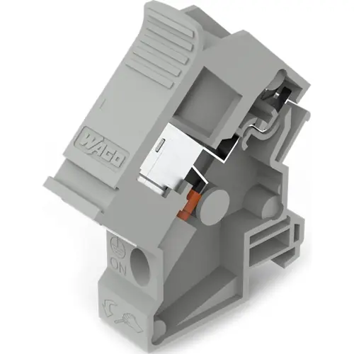 Begrenztes Angebot Übergabemodul, RJ-45, Schneidklemmtechnik, Cat. 6A, im Montagesockel, mit Schirmanschluss