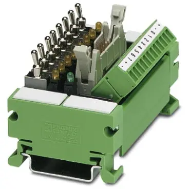 Markenware Übergabe-Baustein, 14-polig, 1 A, 30 V, 2968205, UM 45-DI/DO/S/LA/SIM8