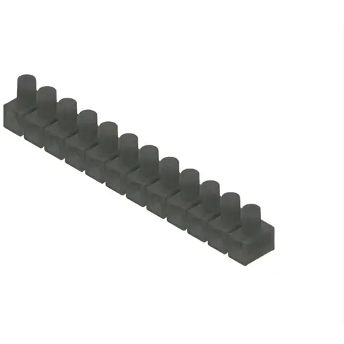 Kabelverbinder, 12-polig, 1,5-4,0 mm², Klemmstellen: 1, schwarz, Schraubanschluss, 465.0 Letzte Chance