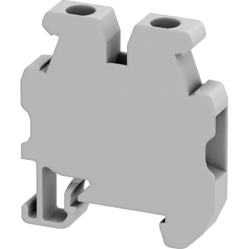 Sonderaktion Miniaturleiste, 2-polig, 0,2-2,5 mm², Klemmstellen: 2, grau, Schraubanschluss, 24 A, NSYTRV22M