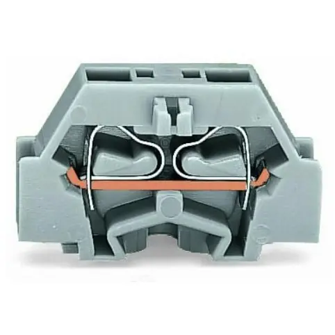 Sofort Bestellen 2-Leiter-Klemme, 1-polig, 0,08-2,5 mm², Klemmstellen: 2, orange, Käfigklemme, 24 A, 261-306