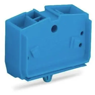 Wochenendangebot 4-Leiter-Klemme, 1-polig, 0,08-2,5 mm², Klemmstellen: 4, blau, Käfigklemme, 24 A, 264-344