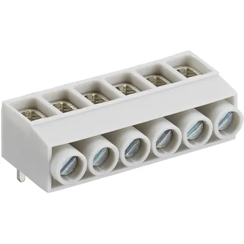 Neu Schraubanschlussklemme, 5-polig, 0,2-2,5 mm², weiß, Schraubanschluss, 15 A, KRESL 05