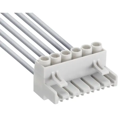 Billig Schraubanschlussklemme, 2-polig, 0,2-4,0 mm², weiß, Schraubanschluss, 10 A, KSC 02