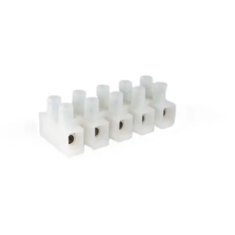 Lüsterklemme, 5-polig, 0,5-8,0 mm², Klemmstellen: 5, natur, Schraubanschluss, 41 A, 1000/ 5 DS Günstig