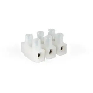 Aktuell Lüsterklemme, 3-polig, 0,5-9,0 mm², natur, Schraubanschluss, 24 A, 500/ 3 35