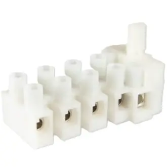 Sicherungsklemme, 5-polig, 0,5-5,5 mm², grau, Schraubanschluss, 10 A, 503 SI/ 5 DS EV Kostenfreie Lieferung