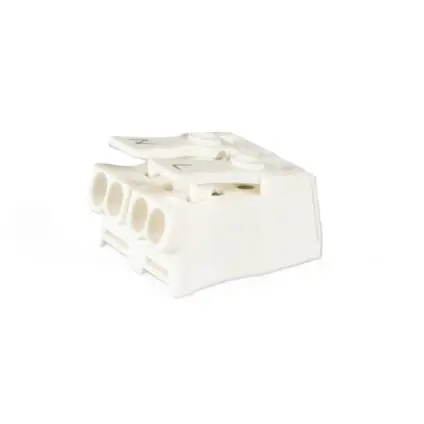 Meistverkauft Leuchtenklemme, 2-polig, 0,5-2,5 mm², weiß, Steckanschluss, 24 A, LK 980-01/ 2 BD N L