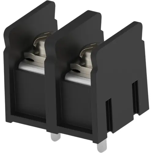 Anschlussblock, 2-polig, 0,326-3,31 mm², schwarz, Leiterplattenanschluss, 15 A, 1977477-2 Kostenloser Rückversand