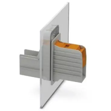 Durchführungsklemme, 1-polig, 10-50 mm², Klemmstellen: 2, grau, Kabelanschluss, 150 A, 1708744 Top-Preis