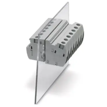 Finale Aktion Durchführungsklemme, 1-polig, 0,5-16 mm², Klemmstellen: 2, grau, Schraubanschluss, 57 A, 3073335