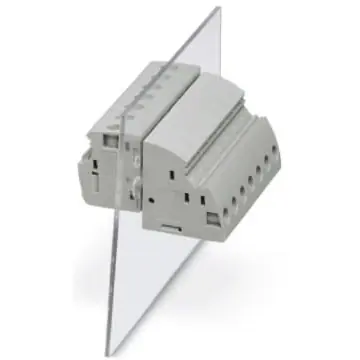 Durchführungsklemme, 1-polig, 0,5-16 mm², Klemmstellen: 2, grau, Schraubanschluss, 57 A, 3073403 Beliebt