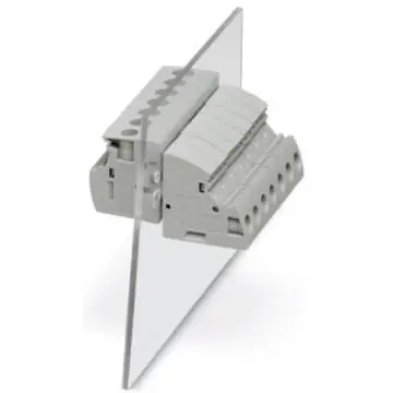 Durchführungsklemme, 1-polig, 0,2-6,0 mm², Klemmstellen: 2, grau, Schraubanschluss, 32 A, 3073380 Bestseller