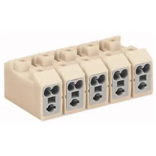 Kabelverbinder, 3-polig, 2,5 mm², Klemmstellen: 12, weiß, Push-in Drahtanschluss, 18 A, 272-103/201-000 Angebot