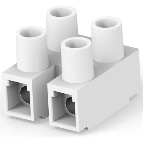 Echt Anschlussklemme, 2-polig, 0,3-6,0 mm², natur, Schraubanschluss, 40 A, 1776297-2