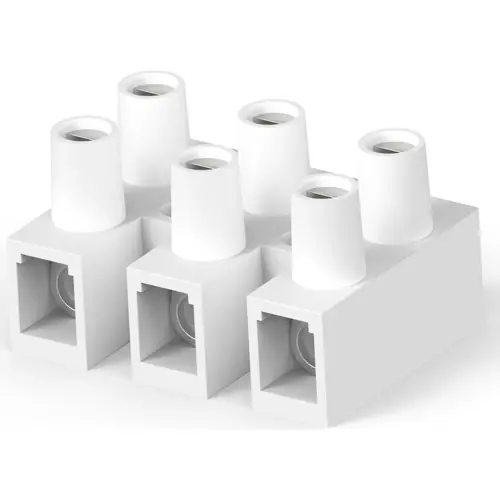 Begrenztes Angebot Anschlussklemme, 3-polig, 0,3-6,0 mm², natur, Schraubanschluss, 40 A, 1776302-3