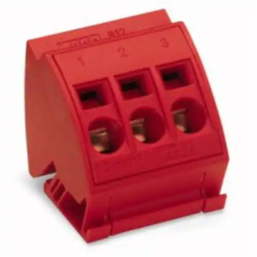 Sofort Bestellen Anschlussblock, 3-polig, 1,5-16 mm², AWG 14-6, 96 A, 1000 V, Federkraftanschluss, 812-113