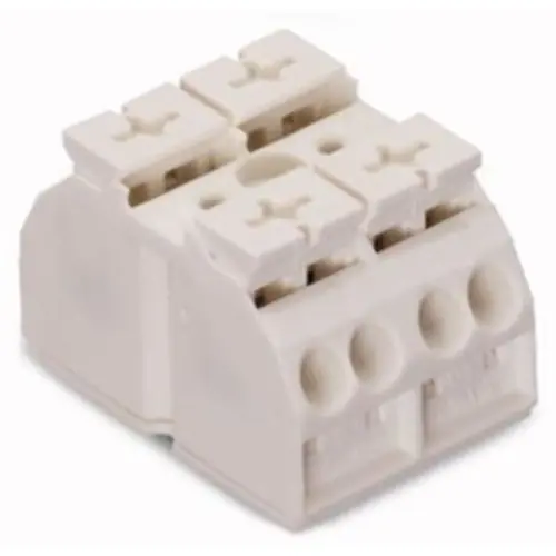 4-Leiter-Geräteanschlussklemme, 2-polig, RM 12 mm, 0,5-4,0 mm², AWG 20-12, 32 A, 500 V, Push-in, 862-662 Angebot