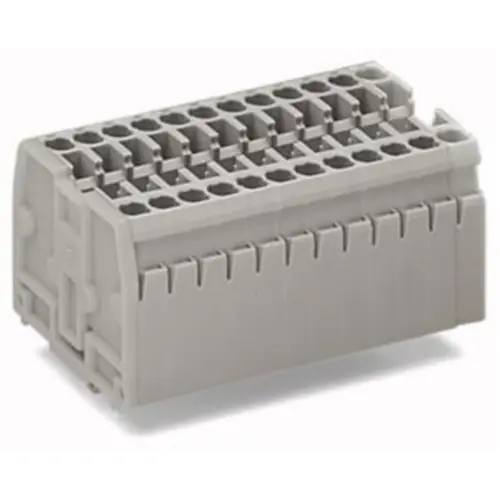 Beliebt Klemmenleiste Kompaktblock, 11-polig, RM 5 mm, 0,08-2,5 mm², AWG 28-12, 24 A, 500 V, Federkraftanschluss, 869-191