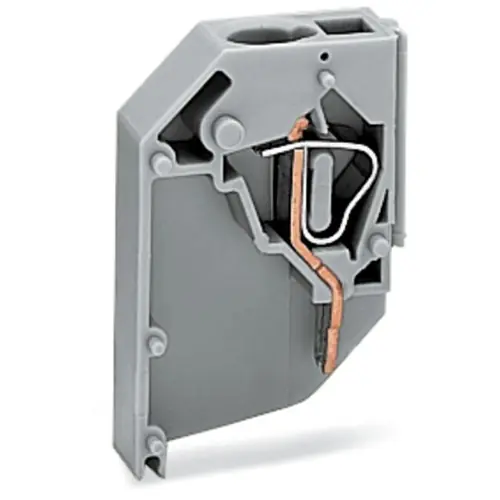 Gratis Versand Transformatorklemme, 1-polig, gerade, 25 A, 800 V, Federkraftanschluss, 711-126