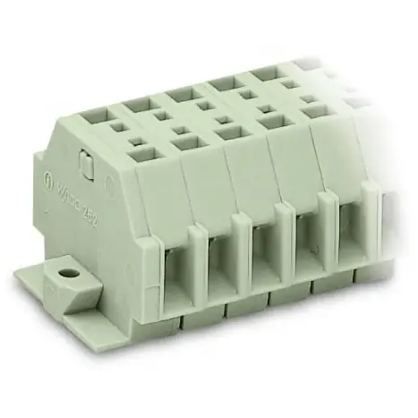 2-Leiter-Klemmenleiste Ex e II, 7-polig, RM 7 mm, 0,5-4,0 mm², AWG 20-12, gerade, 23 A, 550 V, Federkraftanschluss, 262-137 Expressversand