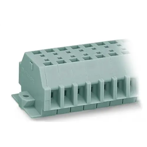 Expressversand 2-Leiter-Klemmenleiste, 2-polig, RM 7 mm, 0,08-4,0 mm², AWG 28-12, gerade, 24 A, 630 V, Federkraftanschluss, 262-152