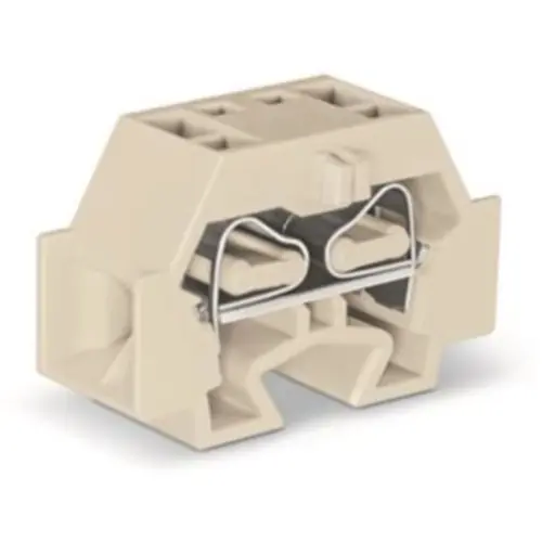 4-Leiter-Endklemme Ex, 1-polig, RM 12 mm, 0,5-4,0 mm², AWG 20-12, gerade, 30 A, 550 V, Federkraftanschluss, 262-281 Versand Am Gleichen Tag