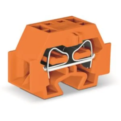 4-Leiter-Platzsparende Endklemme, 1-polig, 0,08-4,0 mm², AWG 28-12, gerade, 32 A, 630 V, Federkraftanschluss, 262-356 Letzte Chance