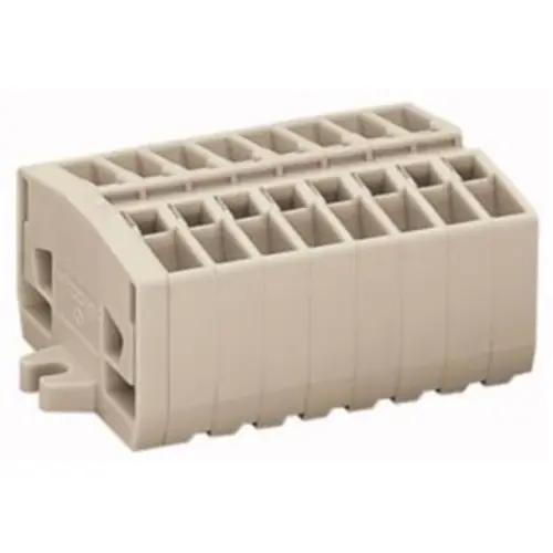 Preisreduziert 2-Leiter-Klemmenleiste Ex e II, 8-polig, 0,08-2,5 mm², AWG 28-12, gerade, 23 A, 690 V, Federkraftanschluss, 264-138