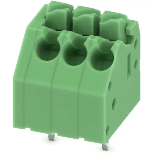 Leiterplattenklemme, 3-polig, RM 3.5 mm, 0,2-1,5 mm², 8 A, Federklemmanschluss, grün, 1985205 Wochenendangebot