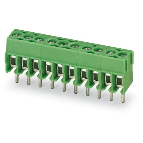 Angebot Leiterplattenklemme, 2-polig, RM 3.5 mm, 0,2-1,5 mm², 17.5 A, Schraubanschluss, grün, 1984617