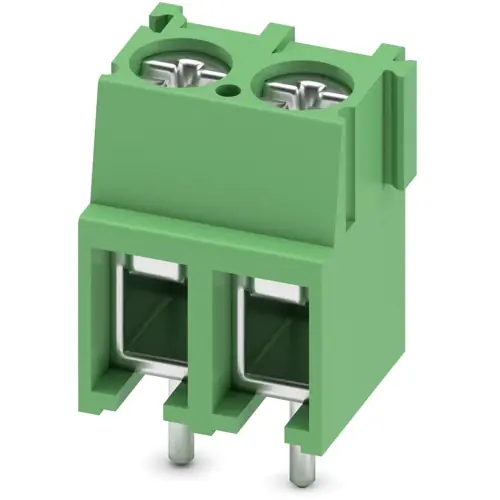 Leiterplattenklemme, 2-polig, RM 5 mm, 0,5-4,0 mm², 32 A, Schraubanschluss, grün, 1935776 Direktkauf