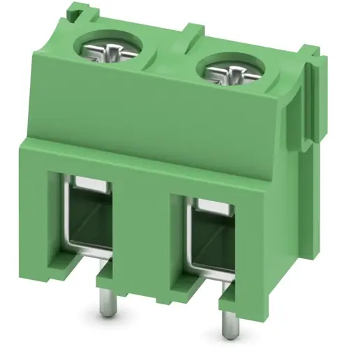 Zertifiziert Leiterplattenklemme, 2-polig, RM 7.5 mm, 0,5-4,0 mm², 32 A, Schraubanschluss, grün, 1988105