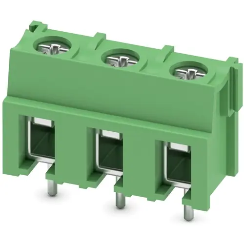 Garantierte Lieferung Leiterplattenklemme, 3-polig, RM 7.5 mm, 0,5-4,0 mm², 32 A, Schraubanschluss, grün, 1988118